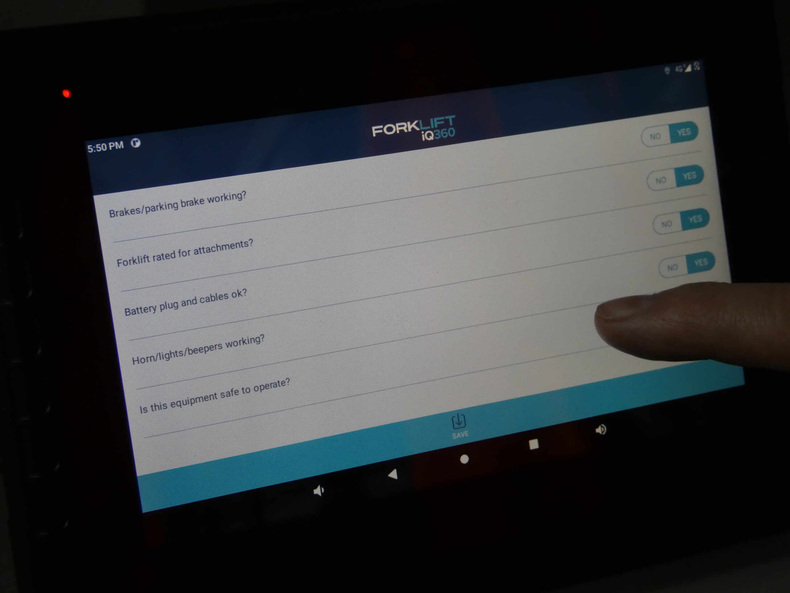 OSHA Compliance Fleet Management: Forklift iQ360 Solution